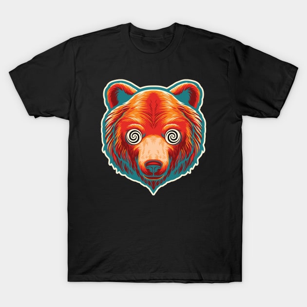 HYPNO BEAR Tee by Bear & Seal T-Shirt by Bear and Seal